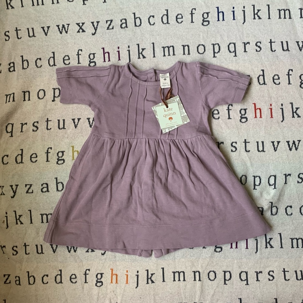 kate quinn pleated button dress